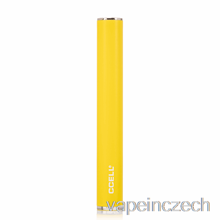Ccell M3 Vape Pero Baterie žluté Matné Vape Pero